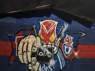 Mural - Graffiti - Pintada - Mural de la Barra: Los de Abajo &bull; Club: Universidad de Chile - La U