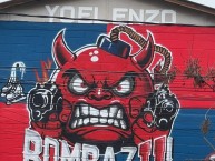 Mural - Graffiti - Pintada - Mural de la Barra: Los de Abajo &bull; Club: Universidad de Chile - La U