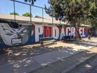 Mural - Graffiti - Pintadas - Mural de la Barra: Los de Abajo &bull; Club: Universidad de Chile - La U &bull; País: Chile