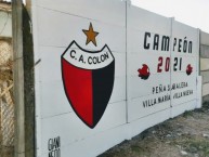 Mural - Graffiti - Pintada - Mural de la Barra: Los de Siempre • Club: Colón