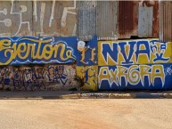Mural - Graffiti - Pintadas - "Nva Axrora" Mural de la Barra: Los del Cerro &bull; Club: Everton de Viña del Mar &bull; País: Chile