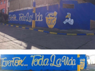Mural - Graffiti - Pintadas - Mural de la Barra: Los del Cerro • Club: Everton de Viña del Mar • País: Chile