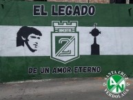 Mural - Graffiti - Pintadas - "EL LEGADO DE UN AMOR ETERNO" Mural de la Barra: Los del Sur • Club: Atlético Nacional • País: Colombia