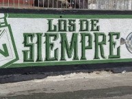 Mural - Graffiti - Pintada - "LOS DE SIEMPRE" Mural de la Barra: Los del Sur • Club: Atlético Nacional