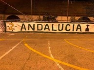 Mural - Graffiti - Pintada - "Andalucía, Medellín, Colombia" Mural de la Barra: Los del Sur • Club: Atlético Nacional