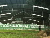 Mural - Graffiti - Pintada - "Porvenir, Rionegro, Antioquia" Mural de la Barra: Los del Sur • Club: Atlético Nacional