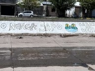 Mural - Graffiti - Pintadas - "Nunca Sapo" Mural de la Barra: Los Famosos 33 • Club: Gimnasia y Esgrima de Mendoza • País: Argentina