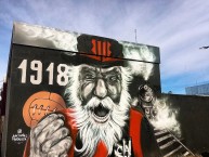 Mural - Graffiti - Pintadas - Mural de la Barra: Los Fogoneros &bull; Club: Douglas Haig &bull; País: Argentina