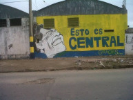 Mural - Graffiti - Pintada - Mural de la Barra: Los Guerreros &bull; Club: Rosario Central