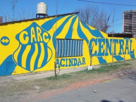 Mural - Graffiti - Pintadas - Mural de la Barra: Los Guerreros &bull; Club: Rosario Central &bull; País: Argentina