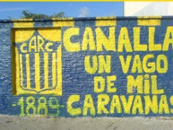 Mural - Graffiti - Pintada - Mural de la Barra: Los Guerreros &bull; Club: Rosario Central
