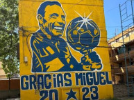 Mural - Graffiti - Pintadas - Mural de la Barra: Los Guerreros &bull; Club: Rosario Central &bull; País: Argentina