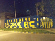 Mural - Graffiti - Pintadas - Mural de la Barra: Los Guerreros &bull; Club: Rosario Central &bull; País: Argentina