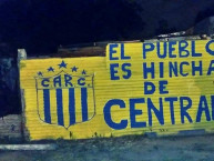 Mural - Graffiti - Pintadas - Mural de la Barra: Los Guerreros &bull; Club: Rosario Central &bull; País: Argentina