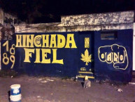 Mural - Graffiti - Pintadas - Mural de la Barra: Los Guerreros &bull; Club: Rosario Central &bull; País: Argentina