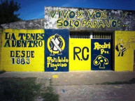 Mural - Graffiti - Pintada - Mural de la Barra: Los Guerreros &bull; Club: Rosario Central