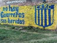 Mural - Graffiti - Pintadas - Mural de la Barra: Los Guerreros &bull; Club: Rosario Central &bull; País: Argentina
