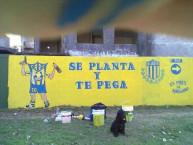 Mural - Graffiti - Pintada - Mural de la Barra: Los Guerreros &bull; Club: Rosario Central