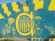 Mural - Graffiti - Pintadas - Mural de la Barra: Los Guerreros &bull; Club: Rosario Central &bull; País: Argentina