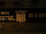 Mural - Graffiti - Pintadas - Mural de la Barra: Los Guerreros &bull; Club: Rosario Central &bull; País: Argentina