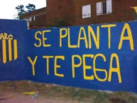 Mural - Graffiti - Pintadas - Mural de la Barra: Los Guerreros &bull; Club: Rosario Central &bull; País: Argentina