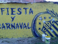 Mural - Graffiti - Pintadas - Mural de la Barra: Los Guerreros &bull; Club: Rosario Central &bull; País: Argentina