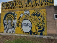 Mural - Graffiti - Pintada - Mural de la Barra: Los Guerreros &bull; Club: Rosario Central