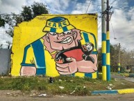 Mural - Graffiti - Pintada - Mural de la Barra: Los Guerreros &bull; Club: Rosario Central