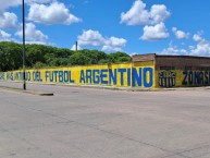 Mural - Graffiti - Pintada - "El padre más antiguo del fútbol Argentino" Mural de la Barra: Los Guerreros &bull; Club: Rosario Central