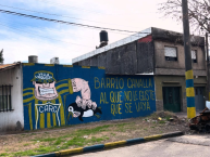 Mural - Graffiti - Pintada - Mural de la Barra: Los Guerreros &bull; Club: Rosario Central