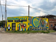 Mural - Graffiti - Pintada - Mural de la Barra: Los Guerreros &bull; Club: Rosario Central