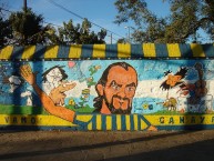 Mural - Graffiti - Pintada - Mural de la Barra: Los Guerreros • Club: Rosario Central