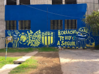 Mural - Graffiti - Pintada - Mural de la Barra: Los Guerreros &bull; Club: Rosario Central