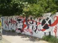 Mural - Graffiti - Pintadas - Mural de la Barra: Los Marginales • Club: Curicó Unido • País: Chile