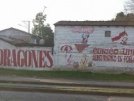 Mural - Graffiti - Pintadas - "Sentimiento de población" Mural de la Barra: Los Marginales • Club: Curicó Unido • País: Chile
