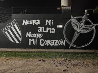 Mural - Graffiti - Pintadas - Mural de la Barra: Los Negritos • Club: Chaco For Ever • País: Argentina