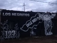 Mural - Graffiti - Pintada - Mural de la Barra: Los Negritos • Club: Chaco For Ever