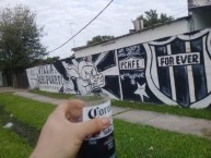 Mural - Graffiti - Pintadas - Mural de la Barra: Los Negritos • Club: Chaco For Ever • País: Argentina