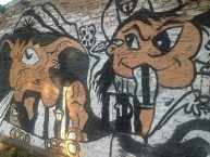 Mural - Graffiti - Pintadas - Mural de la Barra: Los Negritos • Club: Chaco For Ever • País: Argentina