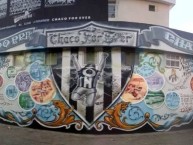 Mural - Graffiti - Pintadas - Mural de la Barra: Los Negritos • Club: Chaco For Ever • País: Argentina