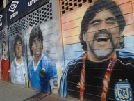 Mural - Graffiti - Pintada - Mural de la Barra: Los Ninjas • Club: Argentinos Juniors