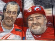 Mural - Graffiti - Pintada - Mural de la Barra: Los Ninjas • Club: Argentinos Juniors