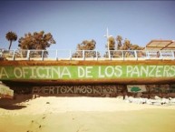 Mural - Graffiti - Pintadas - Mural de la Barra: Los Panzers • Club: Santiago Wanderers • País: Chile