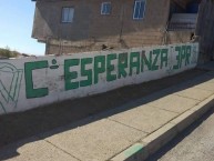 Mural - Graffiti - Pintadas - "ESPERANZERS " Mural de la Barra: Los Panzers • Club: Santiago Wanderers • País: Chile