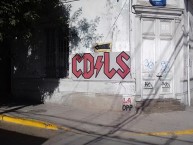 Mural - Graffiti - Pintada - "Para los Rockeros Granates" Mural de la Barra: Los Papayeros • Club: Deportes La Serena