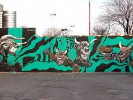 Mural - Graffiti - Pintadas - Mural de la Barra: Los Pibes de Chicago • Club: Nueva Chicago • País: Argentina
