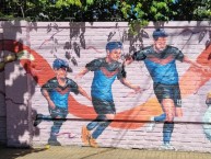 Mural - Graffiti - Pintada - Mural de la Barra: Los Pibes del Barrio • Club: Brown de Adrogué