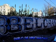 Mural - Graffiti - Pintadas - Mural de la Barra: Los Piratas Celestes de Alberdi • Club: Belgrano • País: Argentina