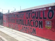 Mural - Graffiti - Pintada - Mural de la Barra: Los REDiablos &bull; Club: Ñublense