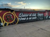 Mural - Graffiti - Pintada - "Barrio norte" Mural de la Barra: Los Rojinegros &bull; Club: Rangers de Talca